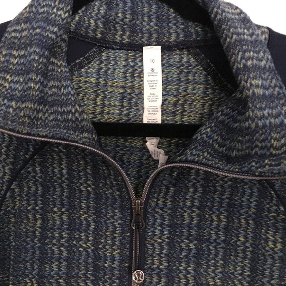 Lululemon Asana Jacket in Ziggy Wee August Inkwell - Picture 4 of 11